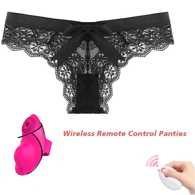 Wireless Remote Control Vibrating Panties Sexy Lace Rechargeable Toy Waterproof