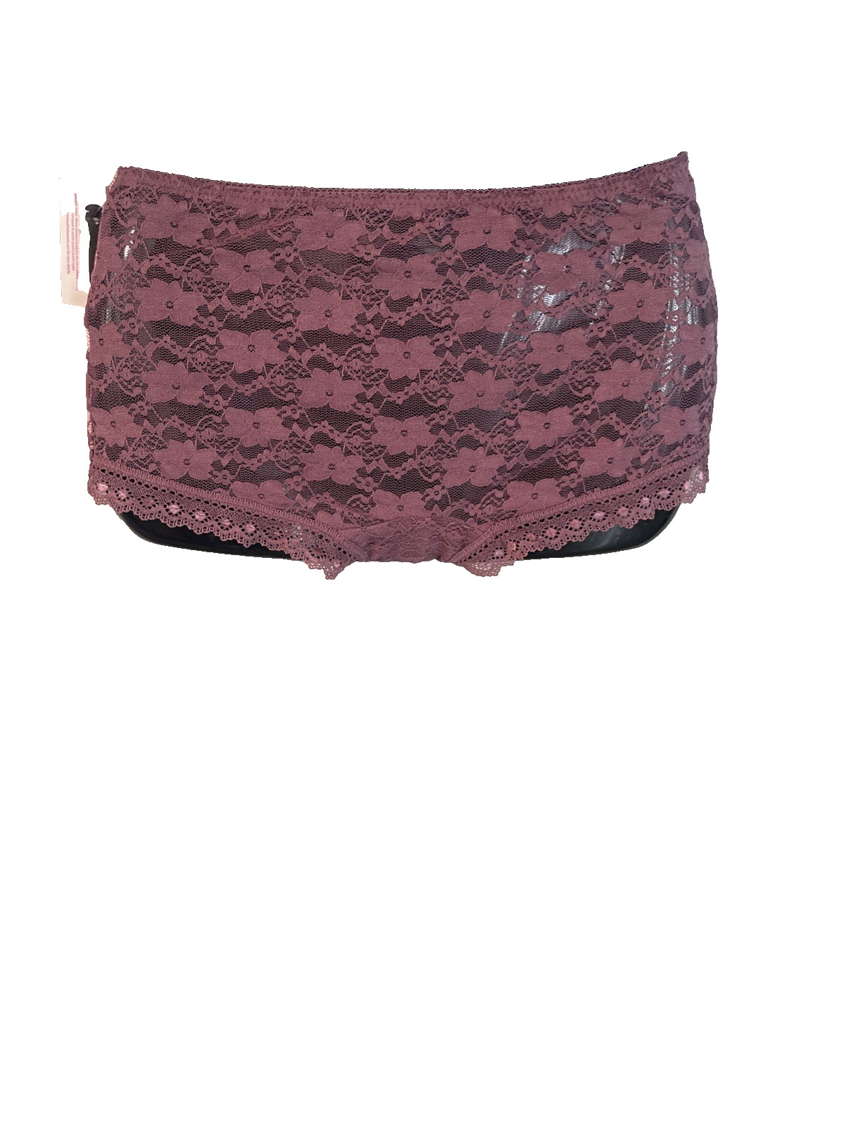 NWT Prima Valentina Boy Short Panty Purple Lace XL Sissy Fairy Romantic Festival