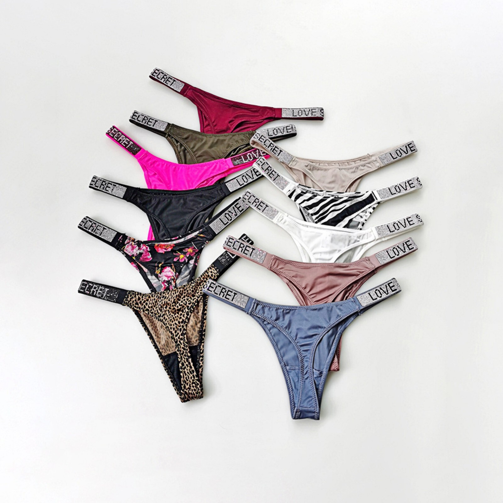 G-strings Woman, Rhinestone G-string, Low Rise G-string, G-string Bikini