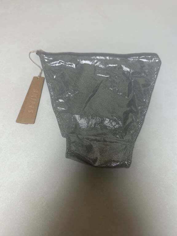 Skims Silver Shiny Panties XXS w34