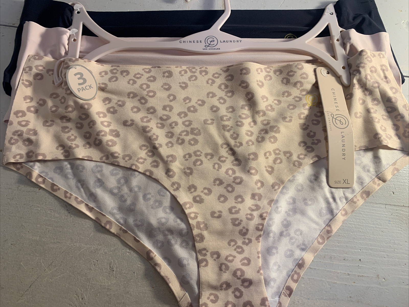 Chinese Laundry Hipster Panties 3 Pack Size XL Multicolor Underwear