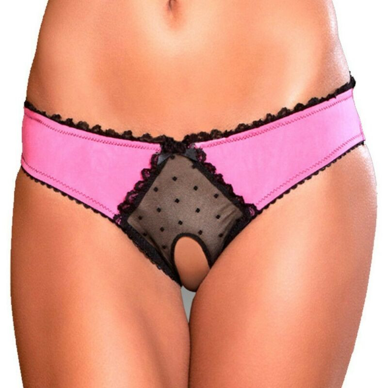1 Pcs Panties Accessories Breathable Comfortable Open Crotch See-Through