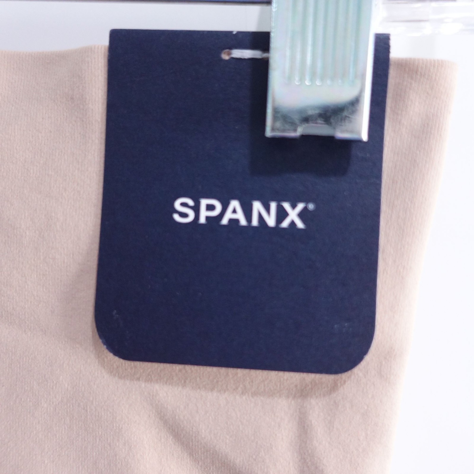 NEW SPANX Women’s EcoCare Shaping Thong Underwear Size XL Toasted Oatmeal 40048R