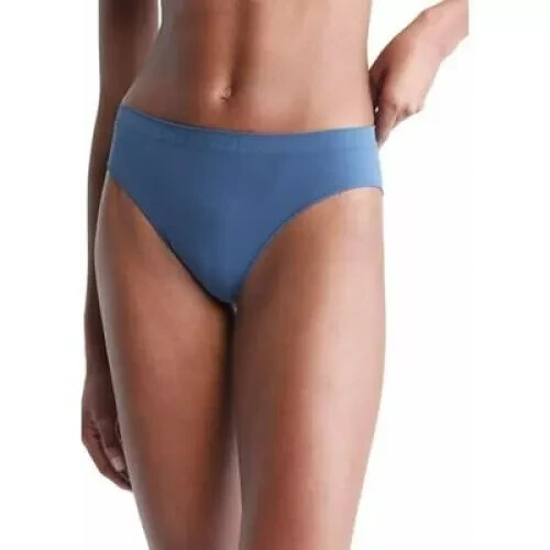 CALVIN KLEIN Womens Bonded Flex Bikini Set of 2 Crayon Blue & Purple XL New