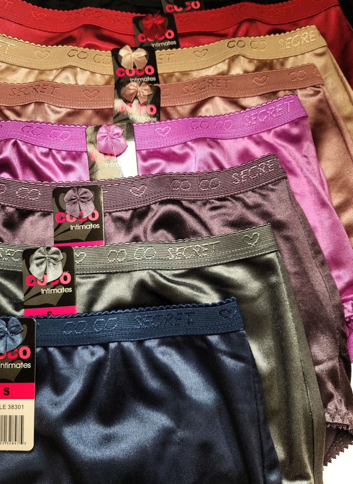 Coco Secret Satin Lady High Waist Light Tummy Control Full Coverage Girdle Panty