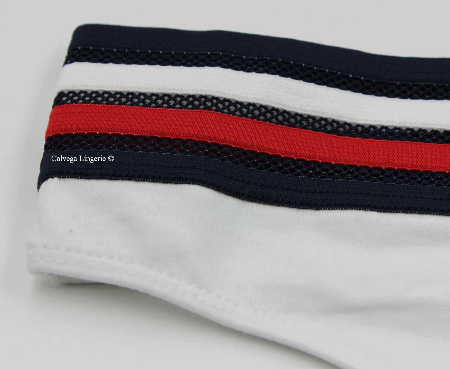NWT TOMMY HILFIGER R11T609 “Classic” Cotton Mid-Rise Thong, Bright White (WH1)