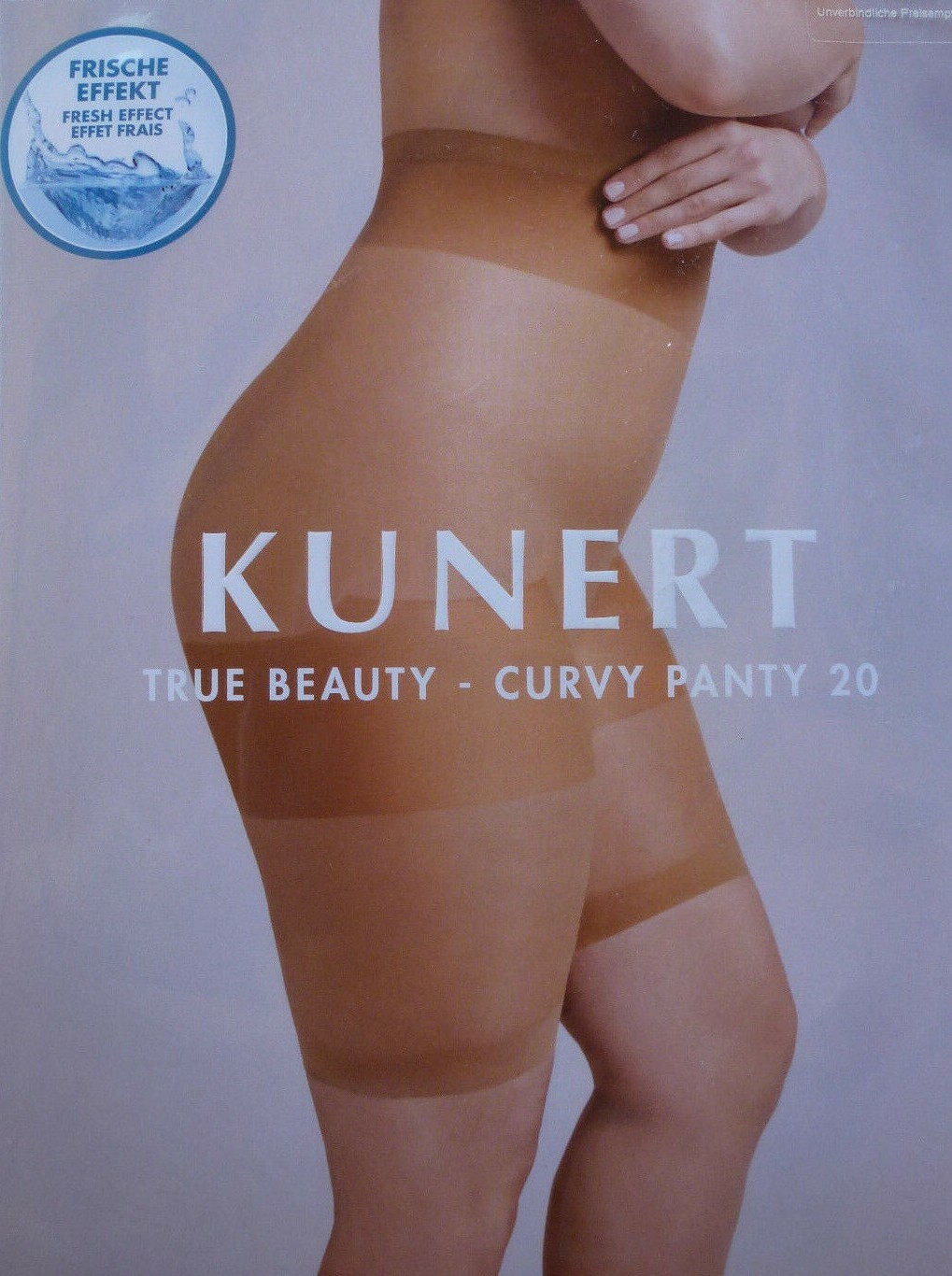KUNERT Damen CURVY PANTY 20, Hose, verstärkte Schenkelzone, Übergröße