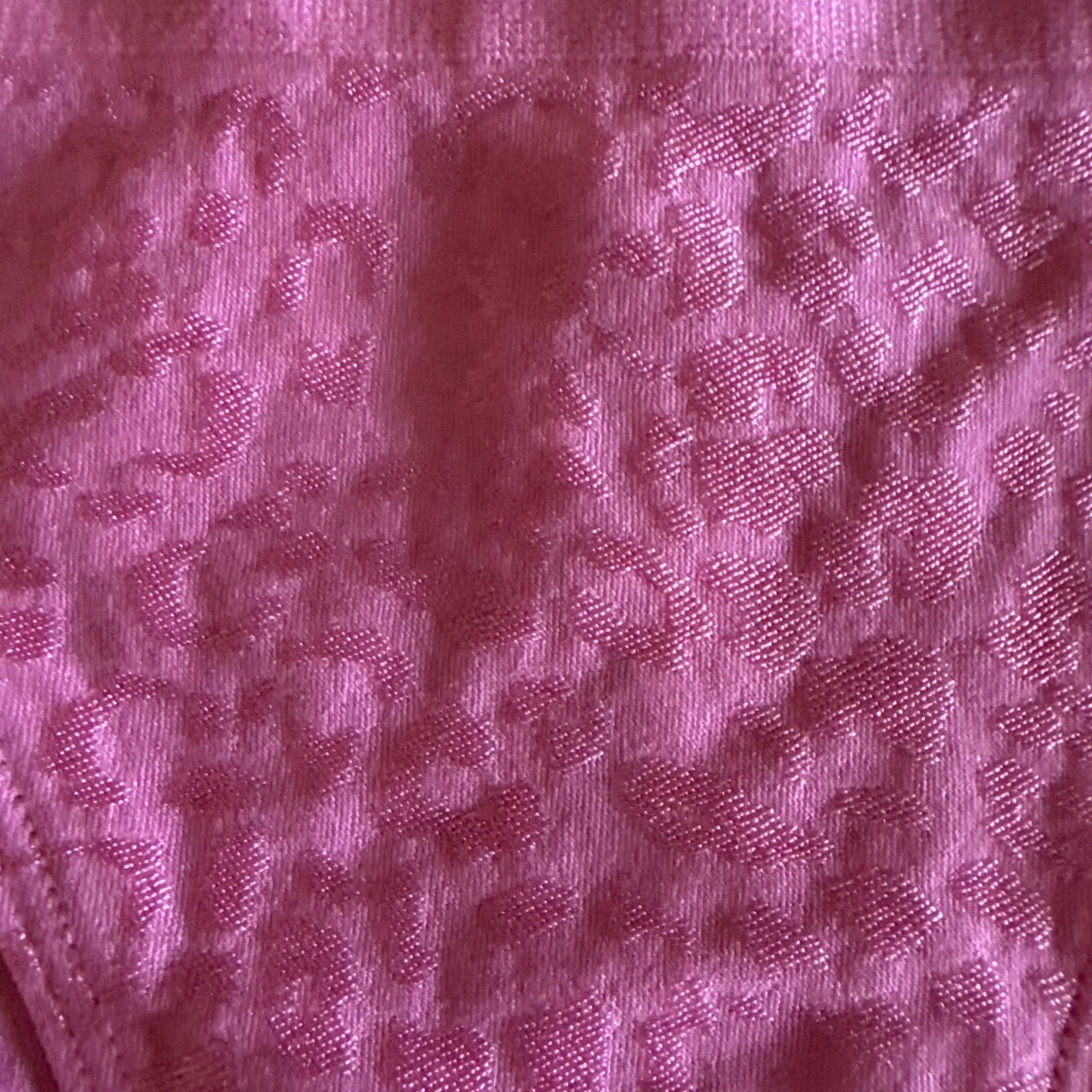 Victoria’s Secret Small, Hot Pink Wildcat Pattern Stretch, Smooth Bikini Panties