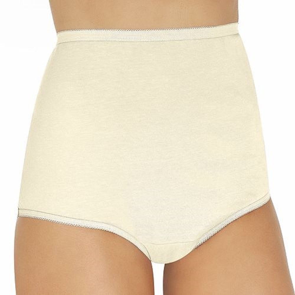 Vanity Fair Perfectly Yours Classic Cotton Brief, Candleglow, Size 8