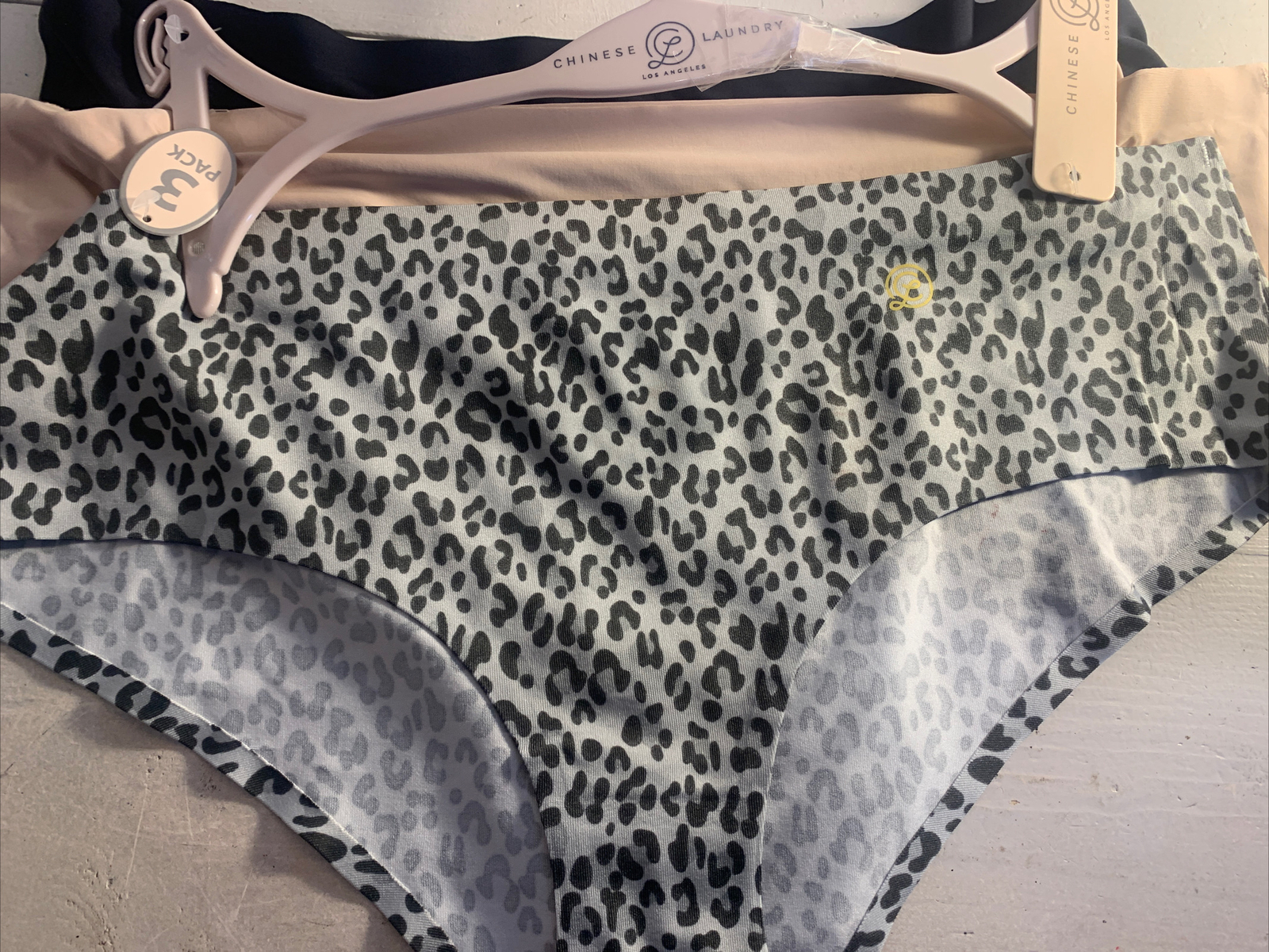 Chinese Laundry Hipster Panties 3 Pack Size XL Multicolor Underwear