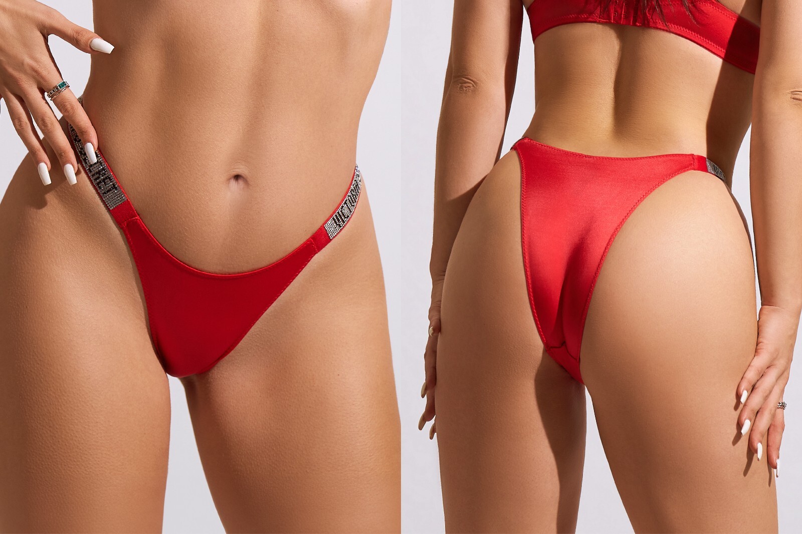 Victoria’s Secret Shine Strap – MULTI BRIEF – Classic SATIN lingerie