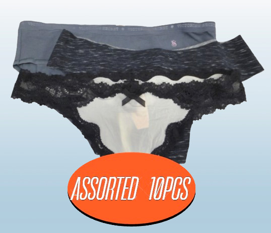 VICTORIA’S SECRET & PINK PANTIES ASSORTED STYLES NWT SIZE: S 10PCS SET