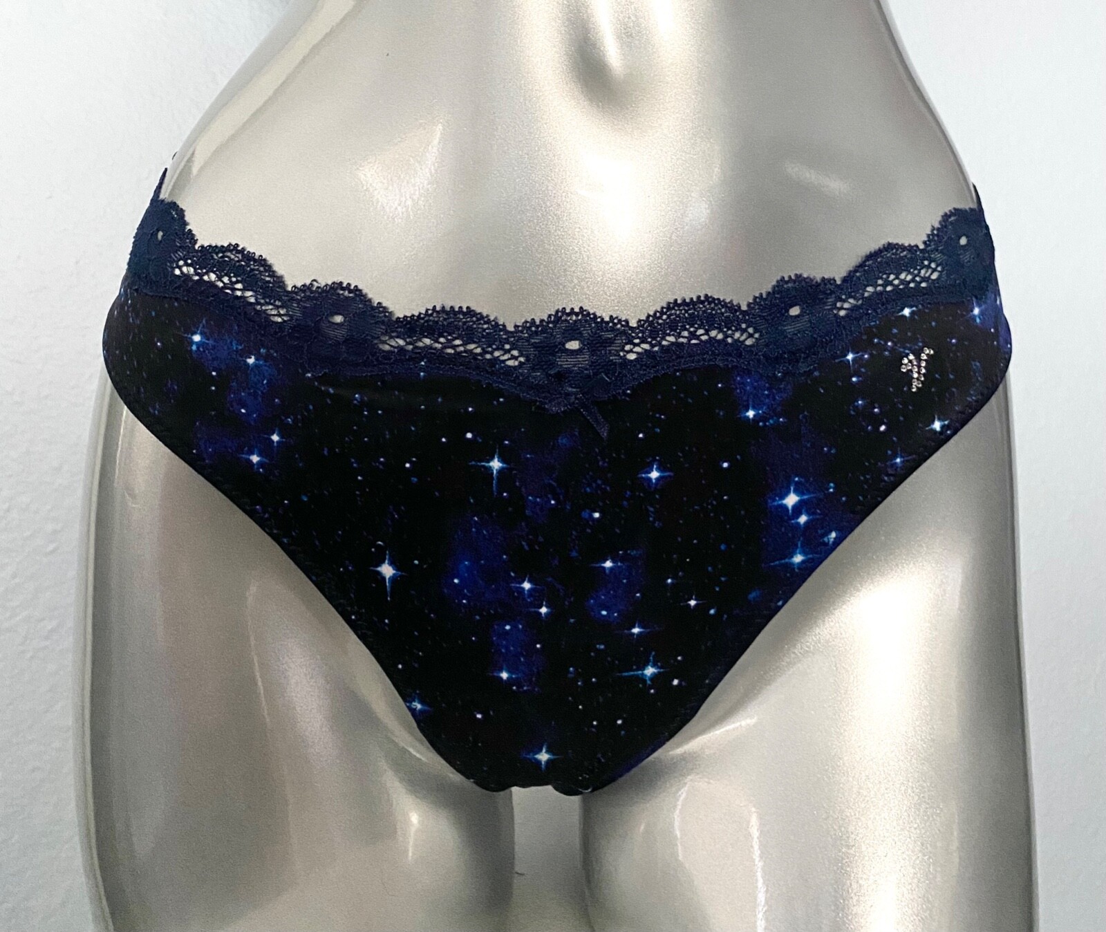 Victoria’s Secret Thong Panty Dream Angels Starry Night Stretchy Sexy M L