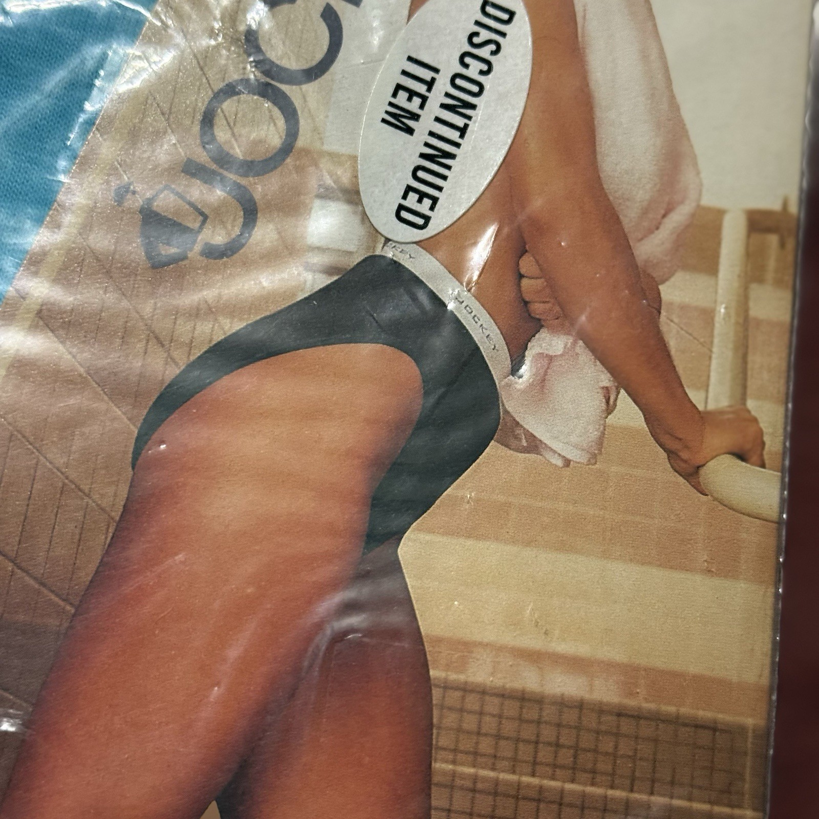 Vintage 80’s Jockey Aqua French Cut Brief Women’s Panties Style 1507 NOS Sz 4