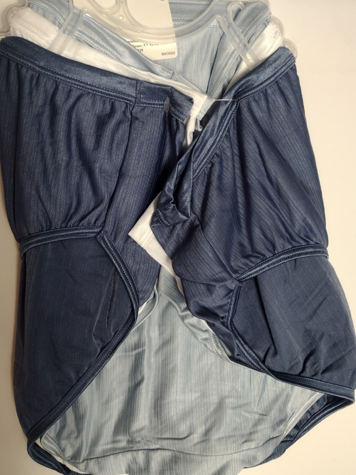 Vanity Fair Radiant Womens Hi-Cut Underwear Panties 3-Pair Nylon Blend 5XL M. C