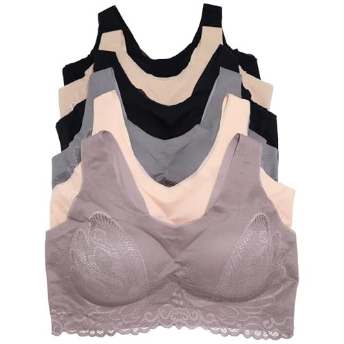 Angelina Women’s Wire-free Microfiber Laser Cut Bra & Hiphugger Panties Set