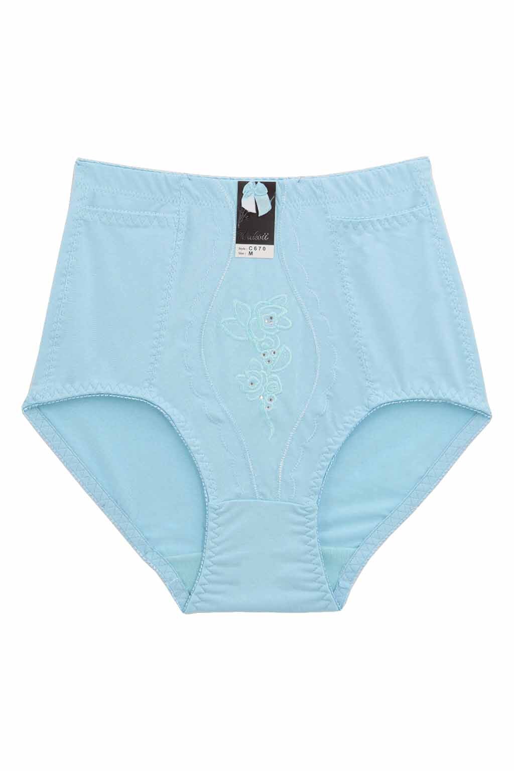 Lot 6 Tummy Control Panties Brief Front Side Pockets S M L XL 2XL 3XL 4XL 670