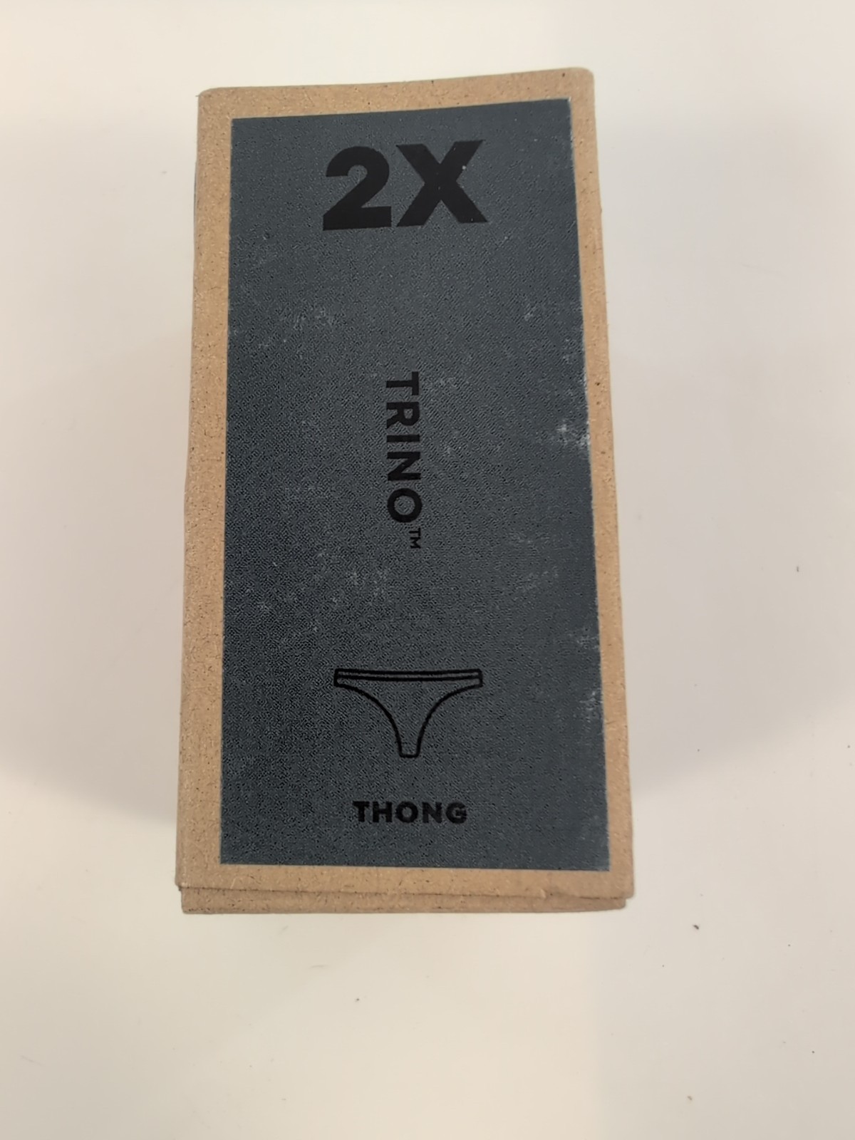 Allbirds Trino Thong Underwear Size 2X – Storm Merino Wool Blend NEW