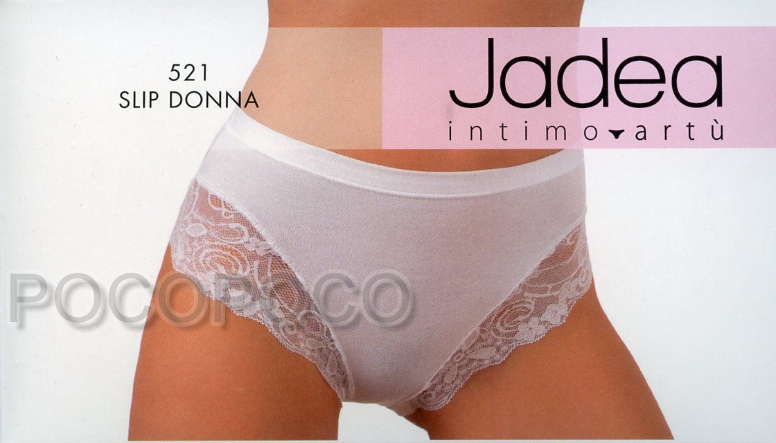 Jadea 521 Women’s 6 Stretch Modal Cotton Lace Midi Briefs