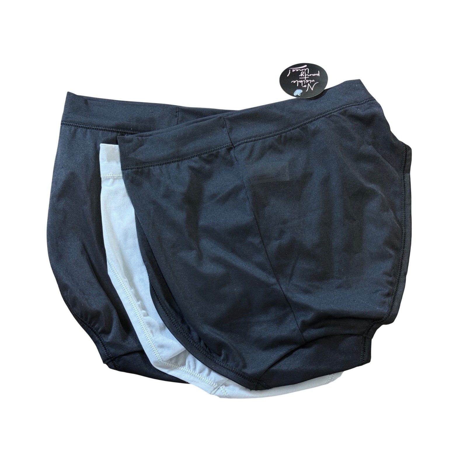 Bali One Smooth U Ultra-Light Panties Women Small Black Grey 3-Pack DFMEH3