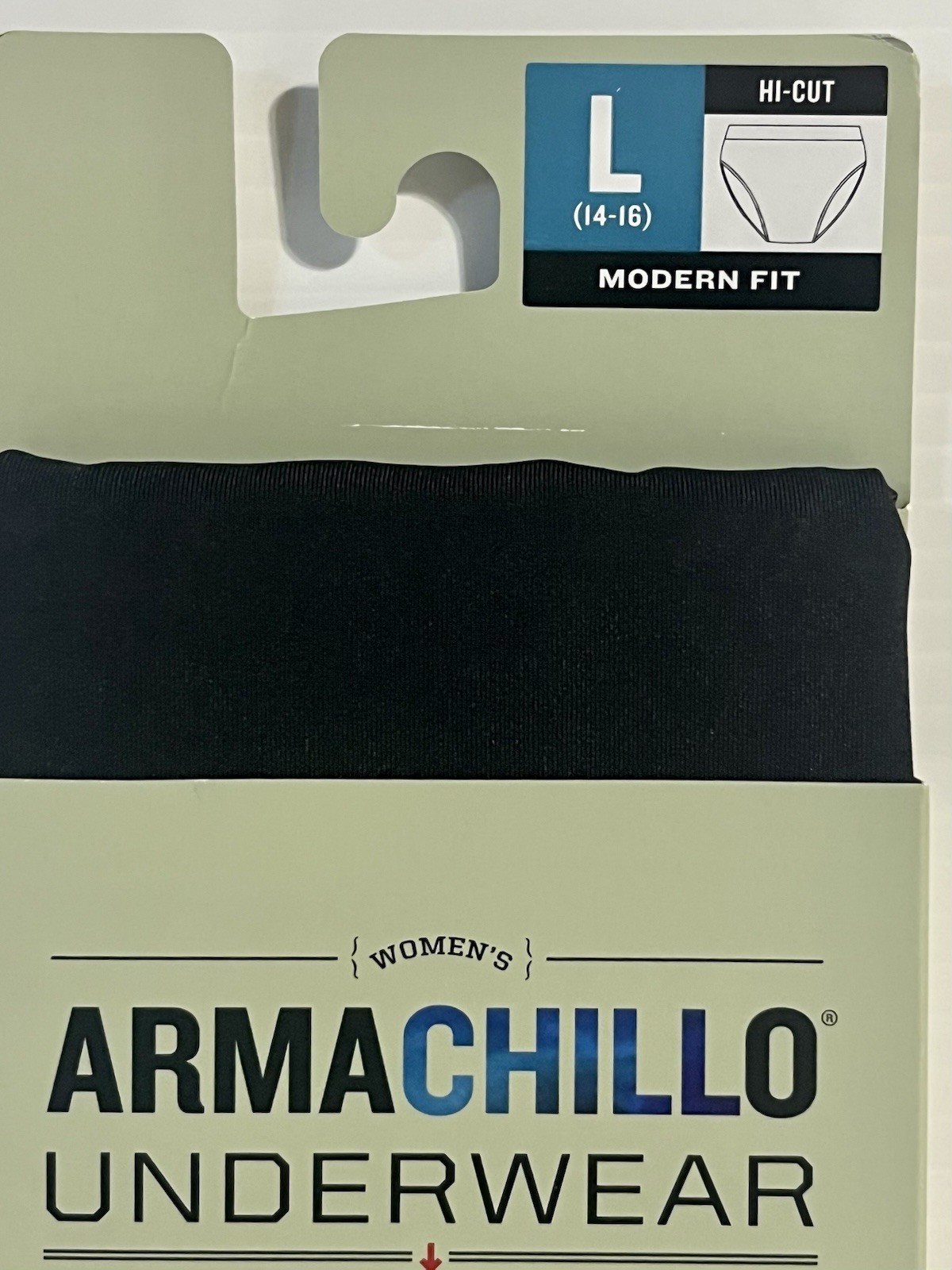 Duluth Women’s Armachillo Cooling Underwear Hi-Cut Brief/Black LARGE (14-16) NWT