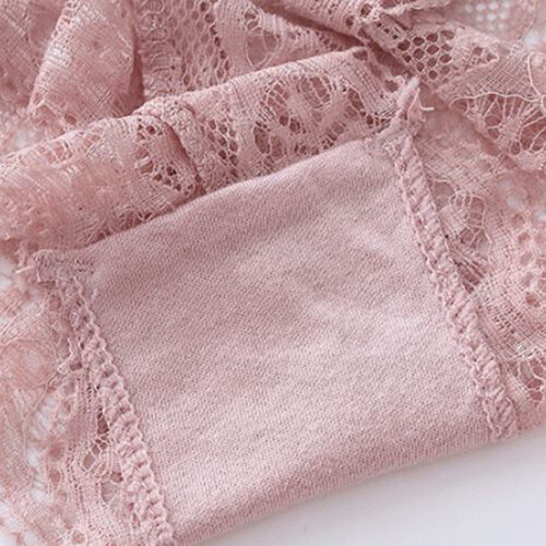 7pcs Lot Sexy Womens Lace Panties Thong G string Bikini Lingerie Bow Underwear
