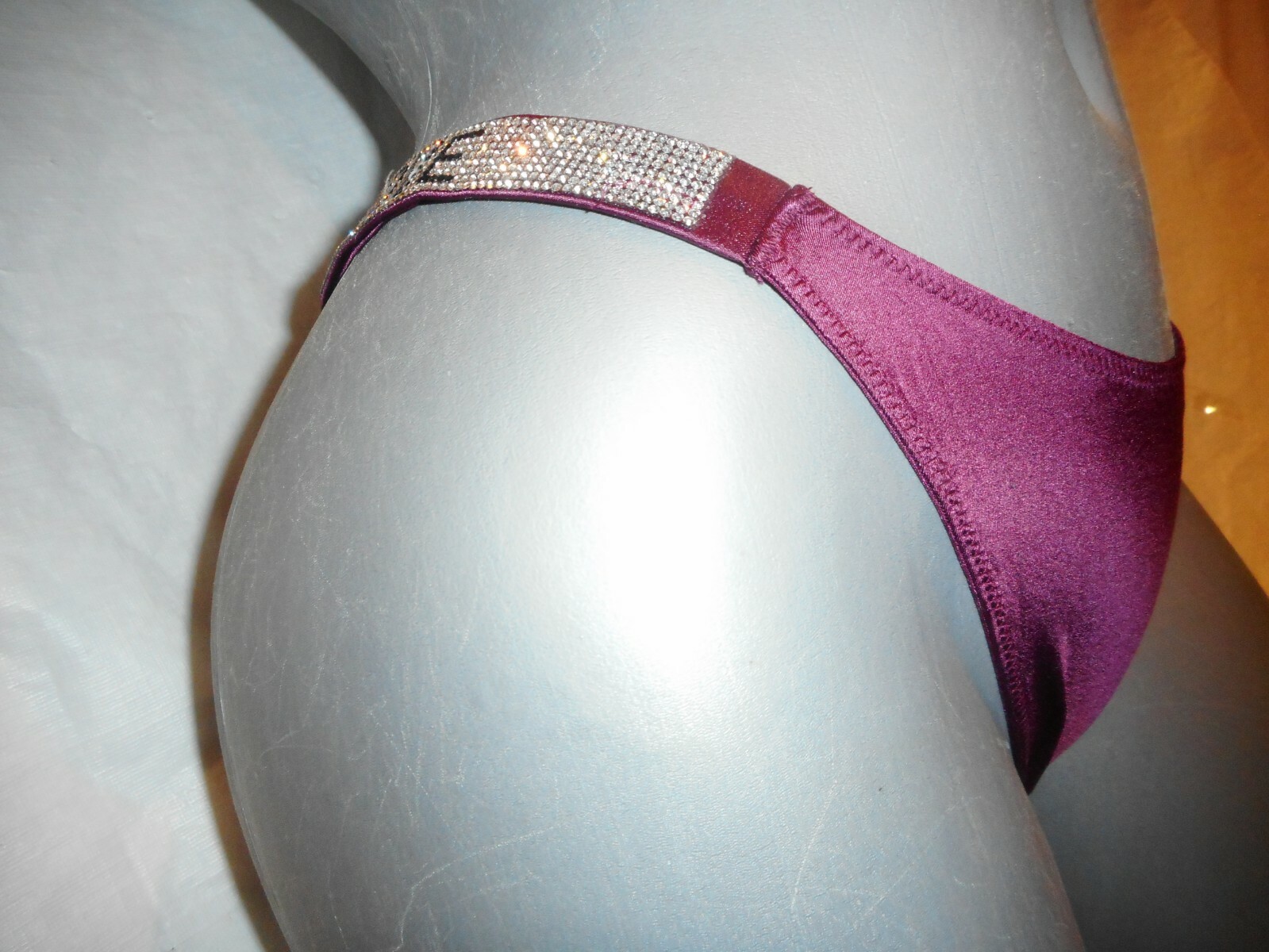Victoria’s Secret Very Sexy Brazilian Slip Rhinestone Multi Color Panty M & S/P