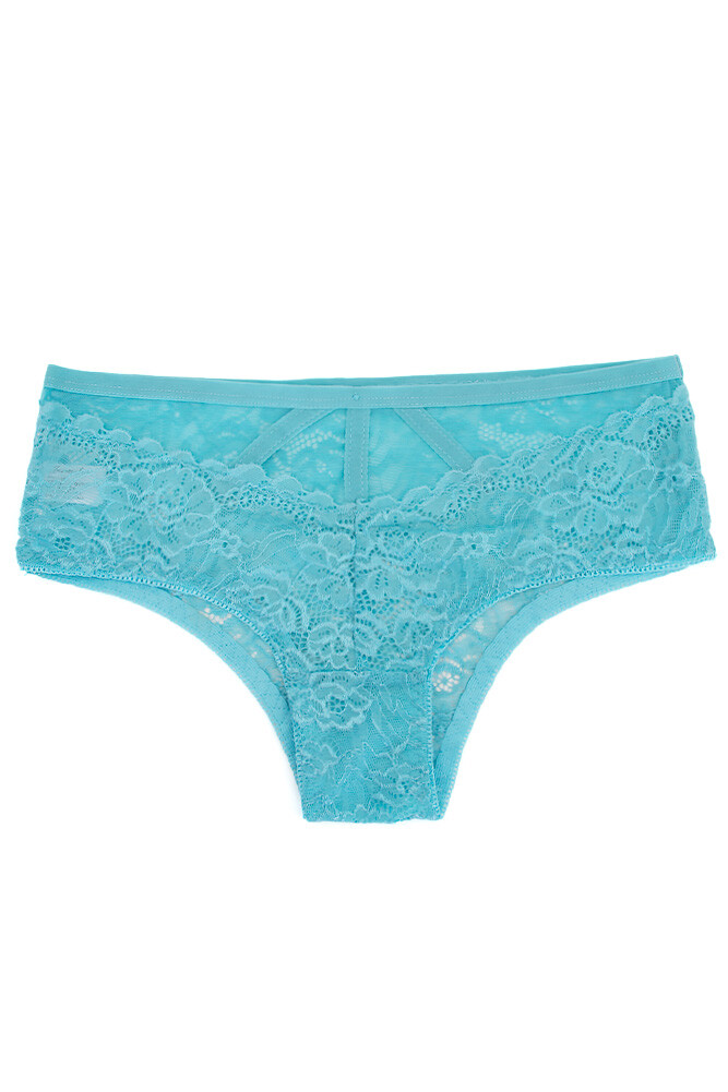 12 pack JENNIFER Women’s Stretch Sexy Floral Lace Trim Microfiber Bikini Panty