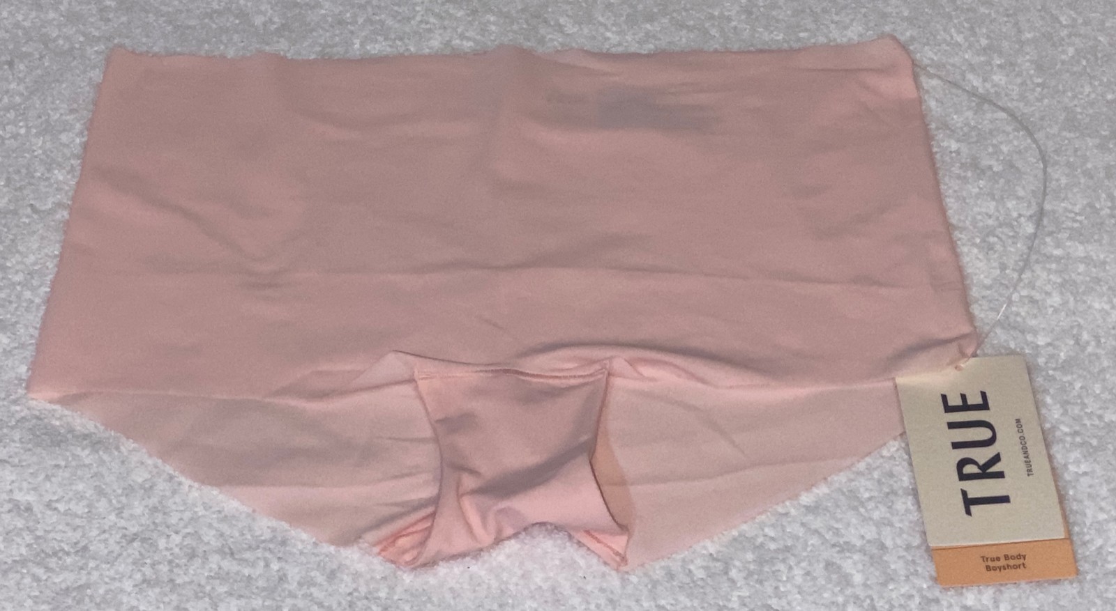 TRUE AND CO Body Retro Pink Cheeky Boyshort Panty Underwear Womens Sz XL 1X 2X
