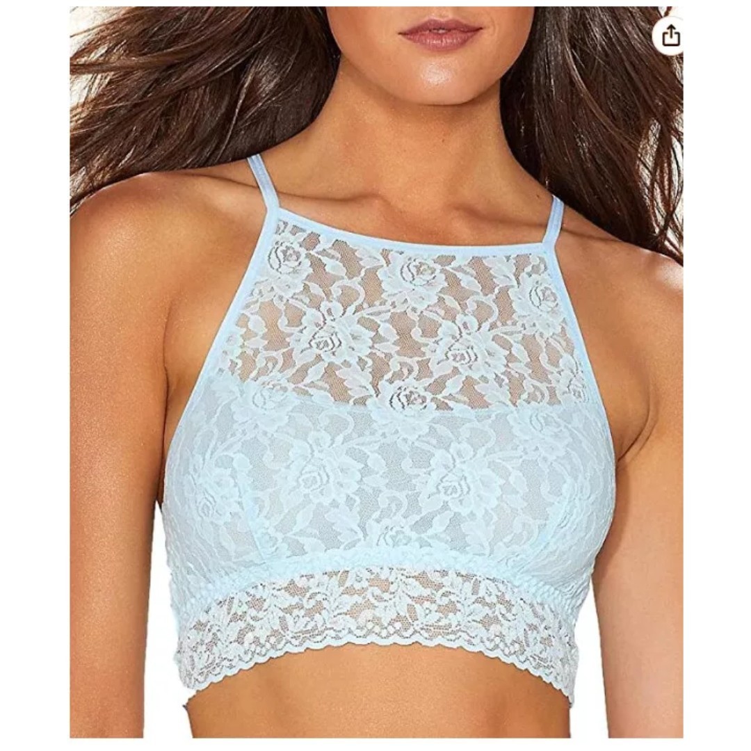 hanky panky Signature Lace Ali Crop Tank, Color: CELE MSRP: $52