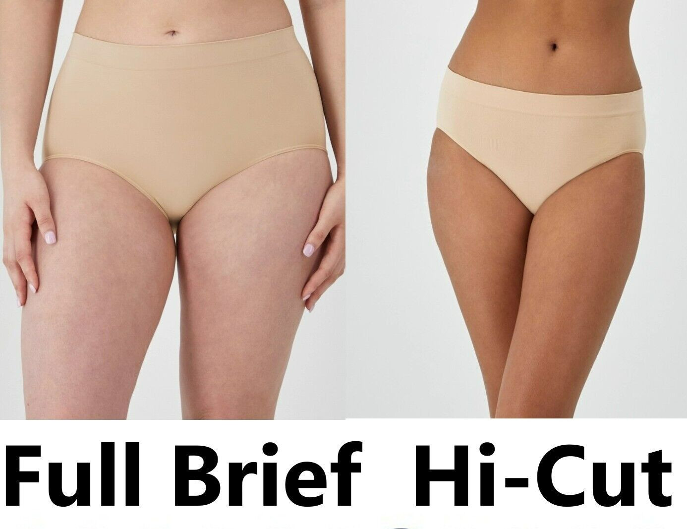 Bali One Smooth U All Over Smoothing Hi-Cut or Brief Underwear 2361 2362 DF2361