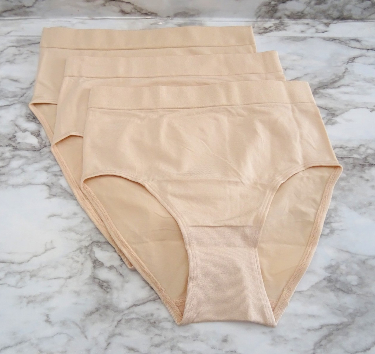 Wacoal 870175# B-Smooth Brief 3-Pack Panties US Size S