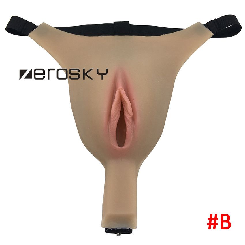 CONTROL PANTY GAFF Realistic Lady T-Back Vagina Underwear Crossdresser Transgend