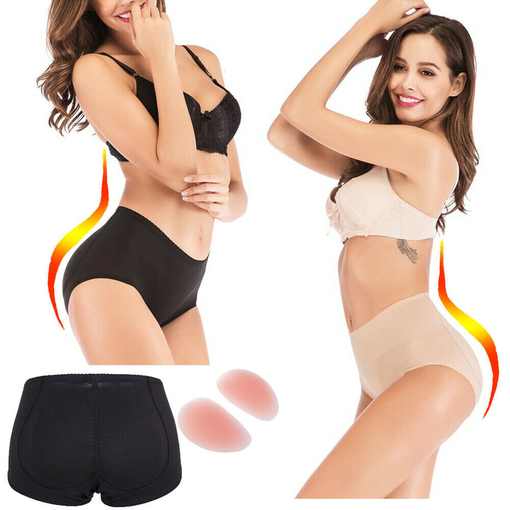 Female Abdomen Control Buttocks Enhancer Panties Silicone Pad Buttocks Lifter US