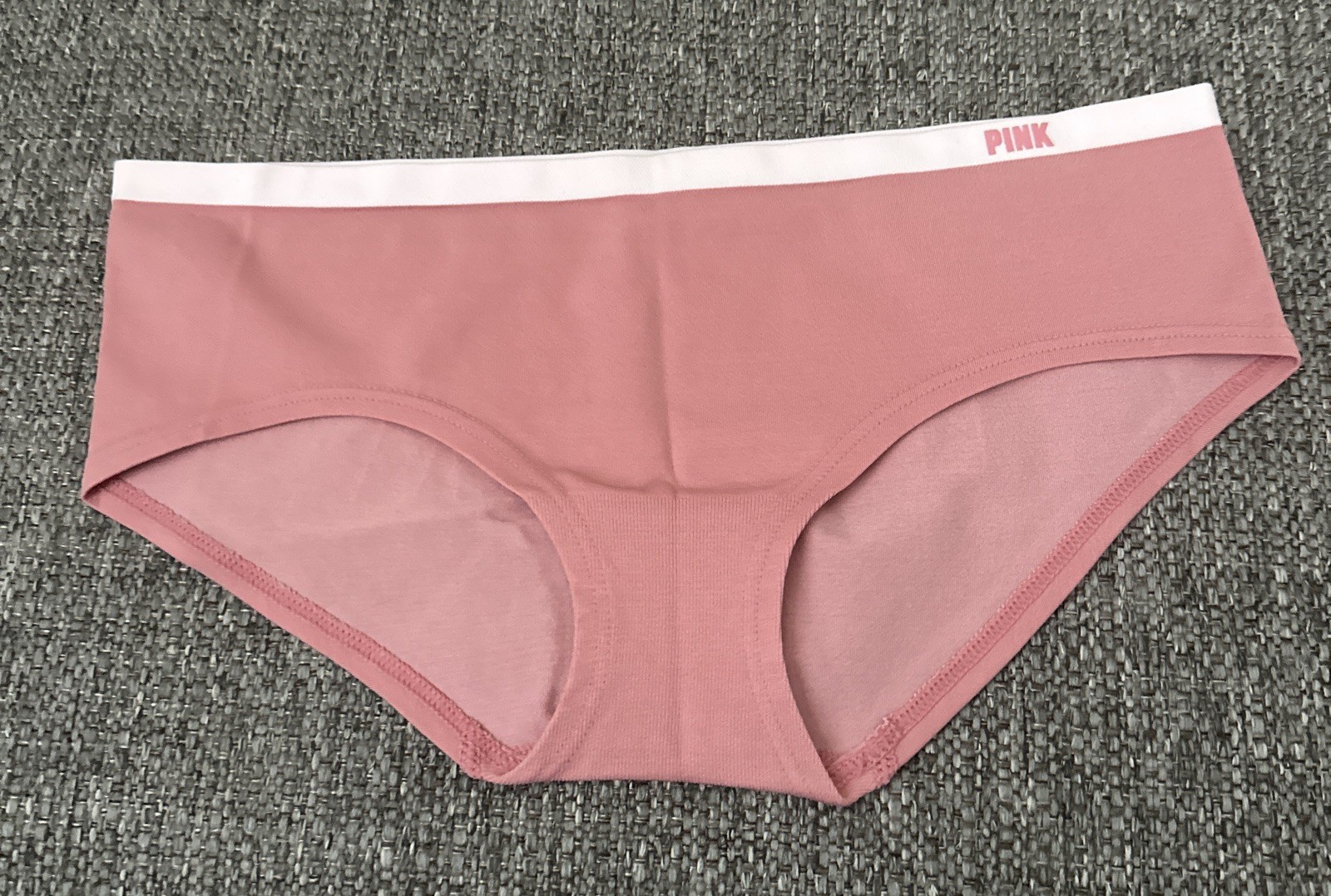 PINK Victoria’s Secret Dusty Rose Hipster Panty Small NWOT