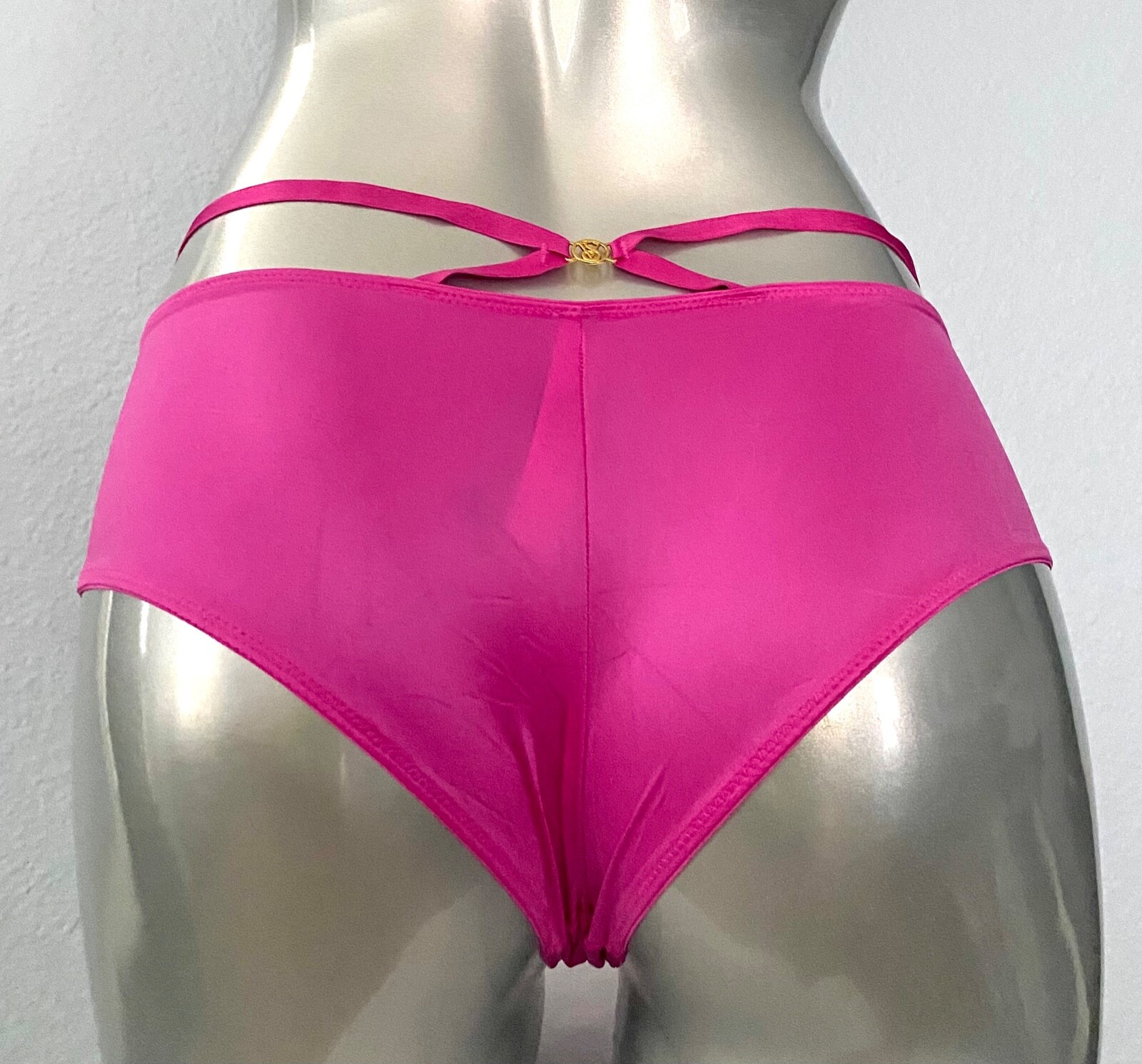 Victoria’s Secret Cheeky Panty Very Sexy Fuchsia Frenzy Pink Strappy S M L
