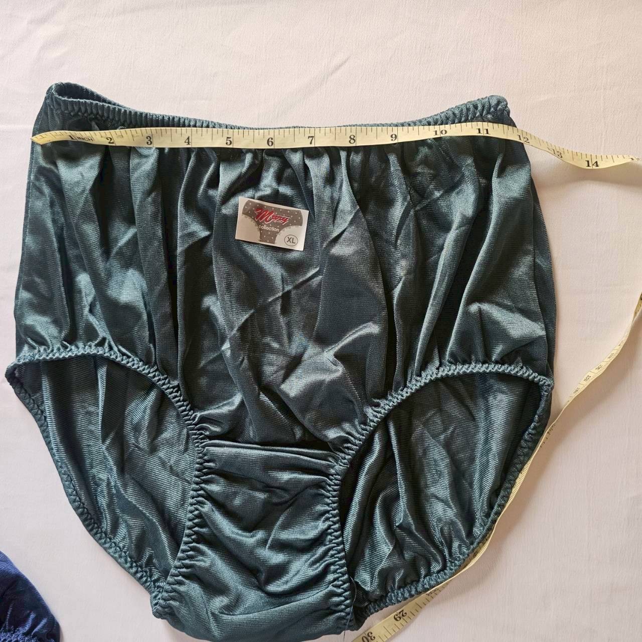 6pcs Granny panties Underwear Nylon Woman Man Soft Briefs High Waist 36″-42″ XL