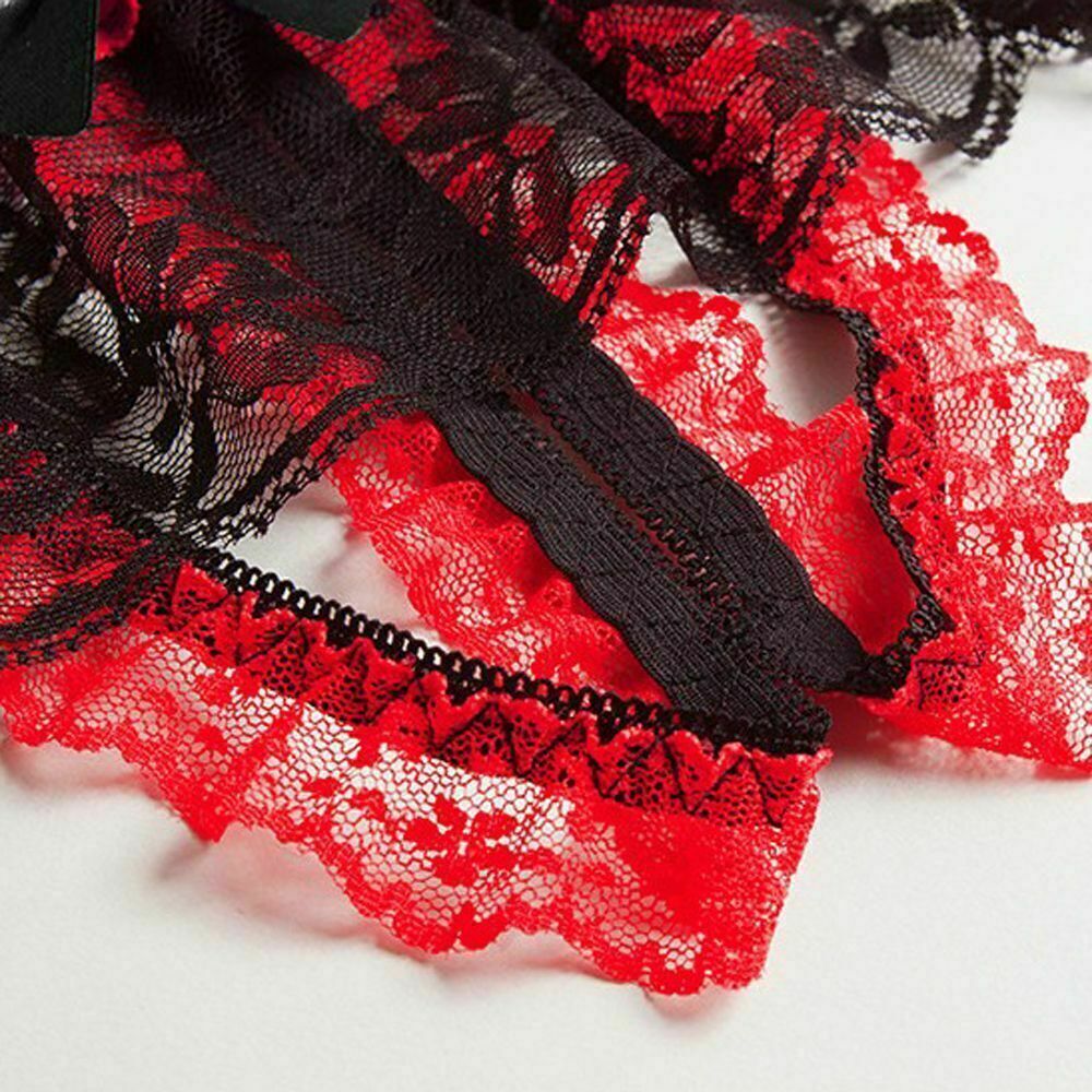 ☆USA☆ Sexy Women Lace Thong G-string Panties Lingerie Underwear Crotchles T-back