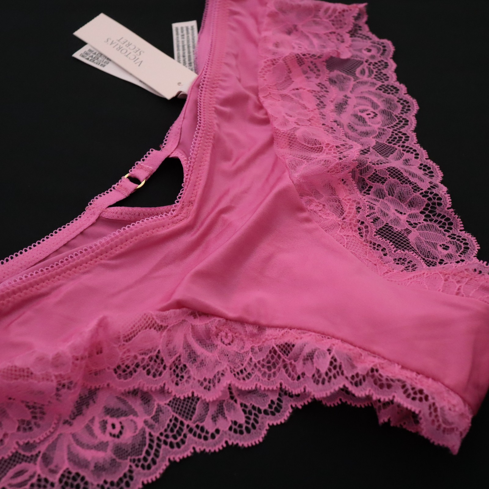 Victoria’s Secret Very Sexy Lace Satin Smooth High Leg Cheeky Panty XS S M L XL