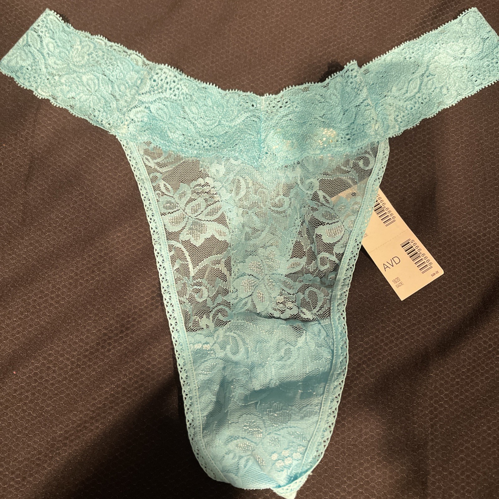 3 Pairs Avenue Body Women’s Plus Size 18/20 Thong 2 Lace 1 Cotton New With Tags