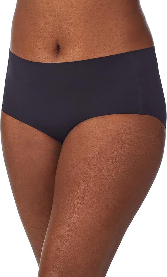 Le Mystere BLACK Smooth Shape Leakproof Brief Panty, US X-Large