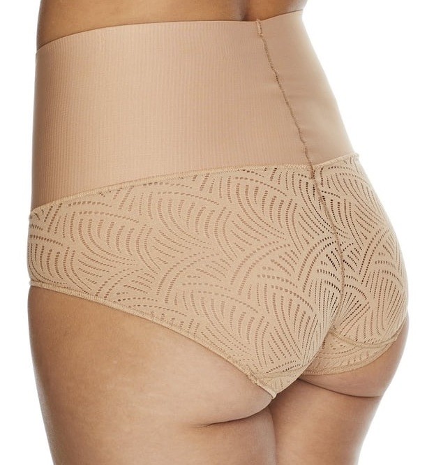 MAIDENFORM Womens Brief Shapewear Tame Your Tummy Firm Control Panty Beige Sz XL