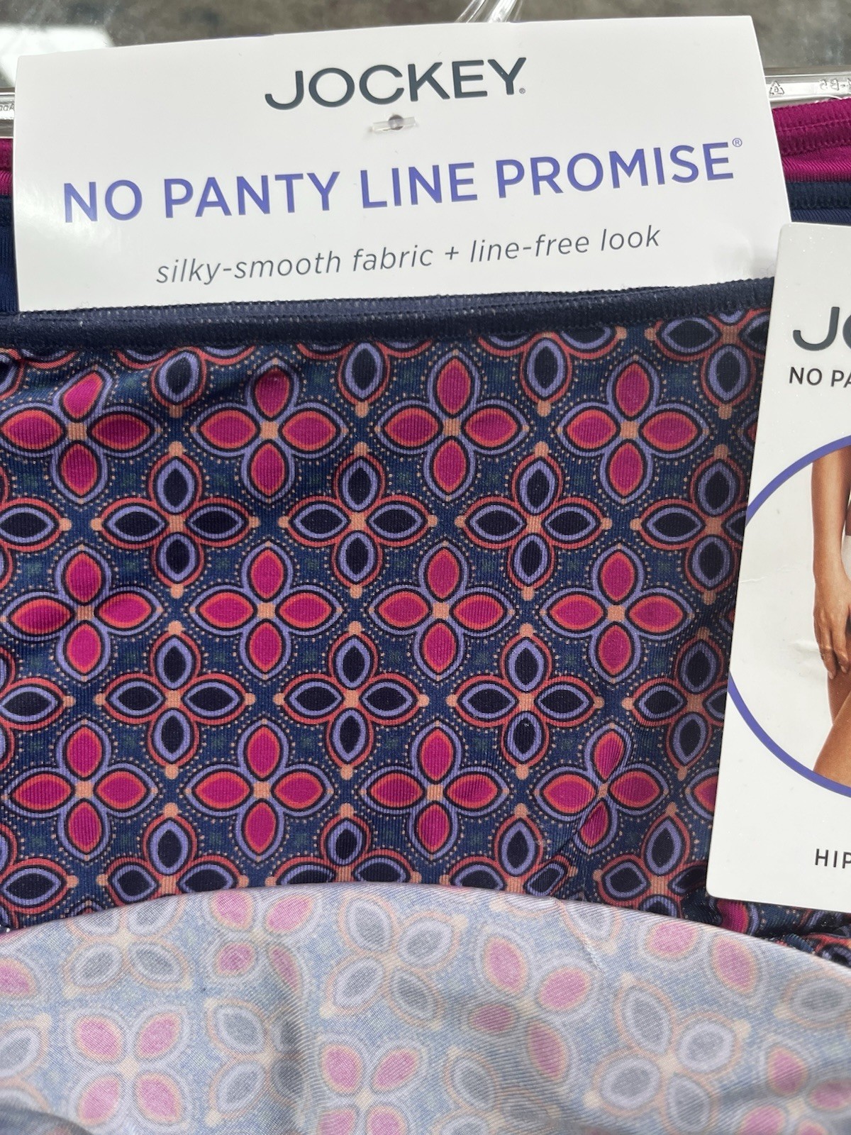 Jockey Women 3 Pairs Hip Briefs 9/2XLarge No Panty Line Style 1770 Microfiber