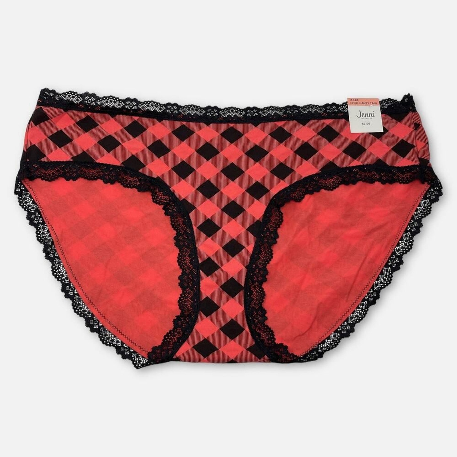Jenni, Jockey NEW Women’s 2 Pack Bundle Panties SZ XXXL Red Black White