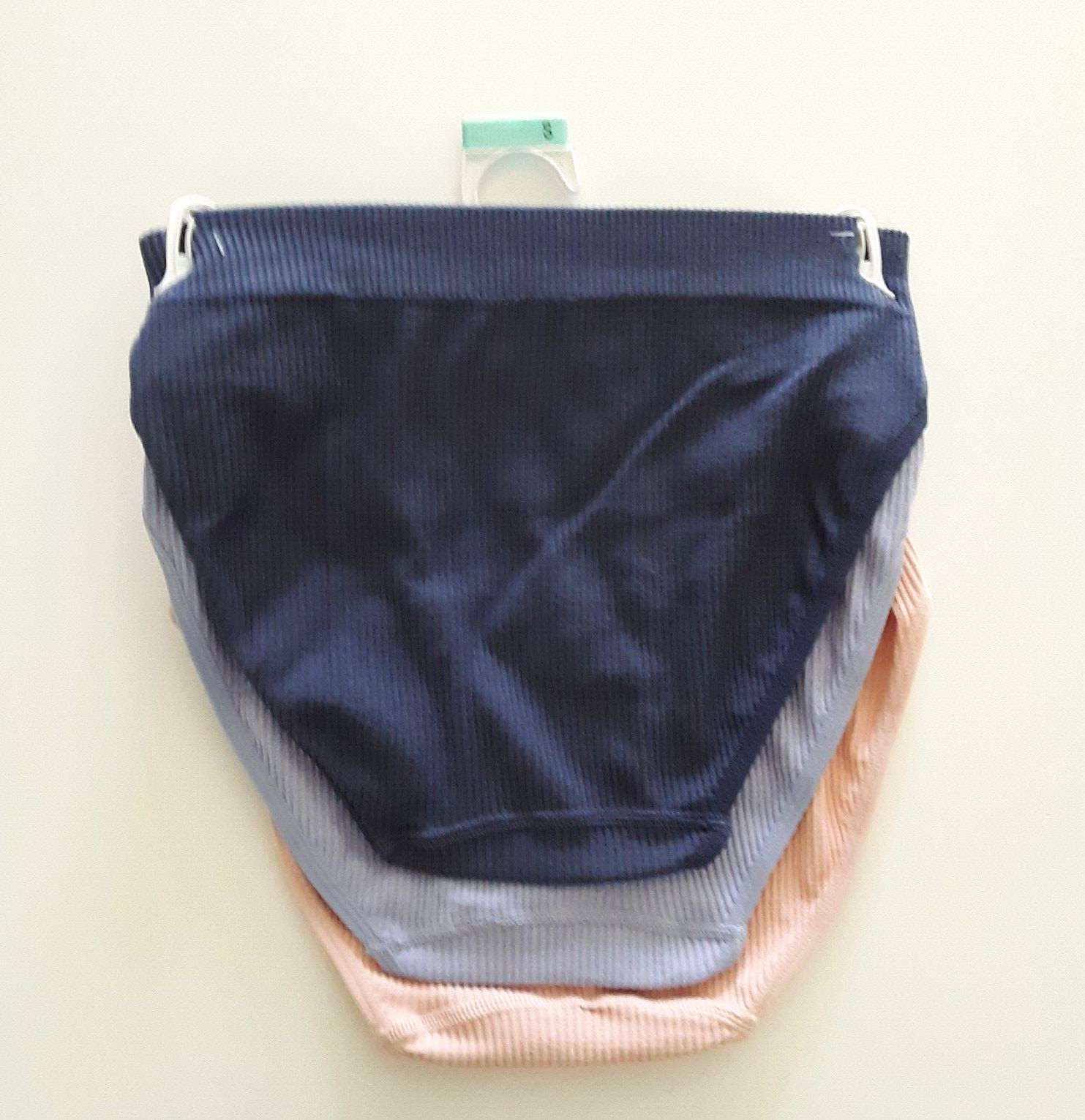 Tranquil & True Womens Size S Hipsters Ribbed Seamless Pink Purple 3 Pack