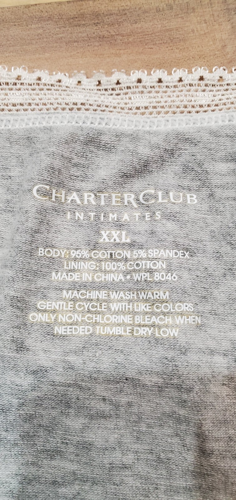 Charter Club 95 % Cotton (2) Bikini & Vanity Fair- (1) High Cut XXL Lot of 3