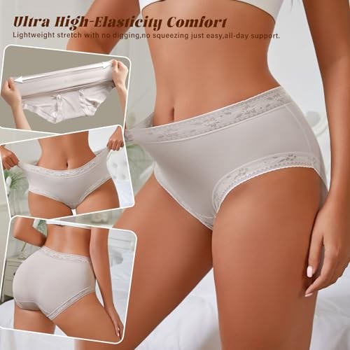 Womens Underwear Small 6 Color(black+white+purple+light Green+skin+milk Ash)