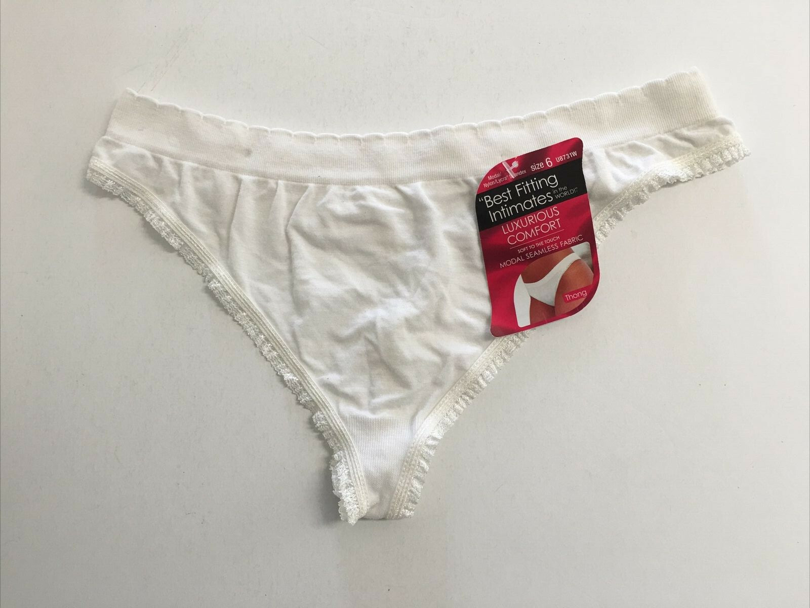 Best Fitting Intimates Panty Women’s Modal Seamless Thong Panties