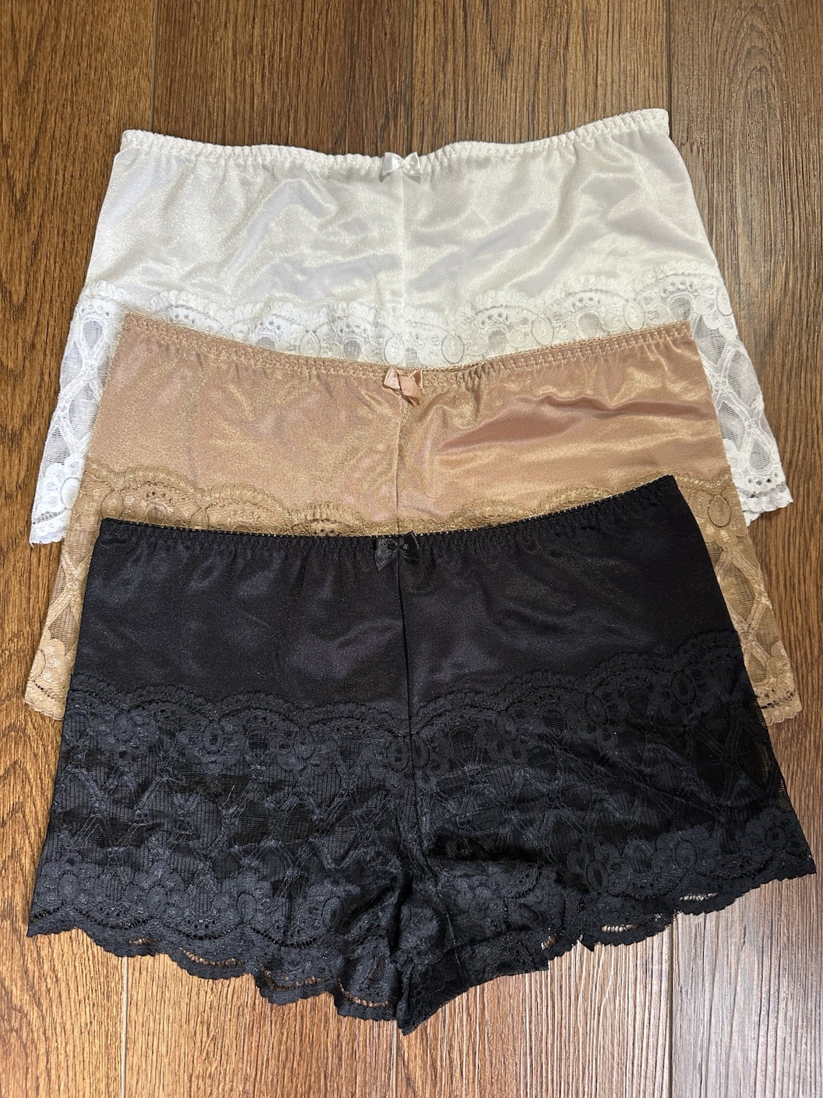 SEXY!! (3) Expressions Boyleg Panties Size L BEAUTIFUL!!
