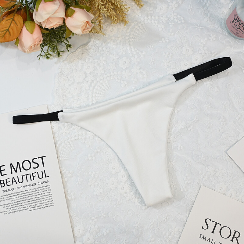5 Packs Lot Sexy Womens G string Thongs Panties High Leg Briefs Lingeries